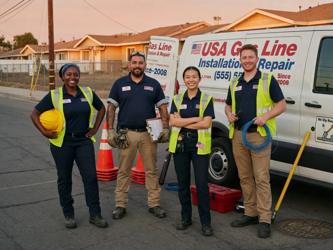 Gas Line Installation company in Vernalis, CA
